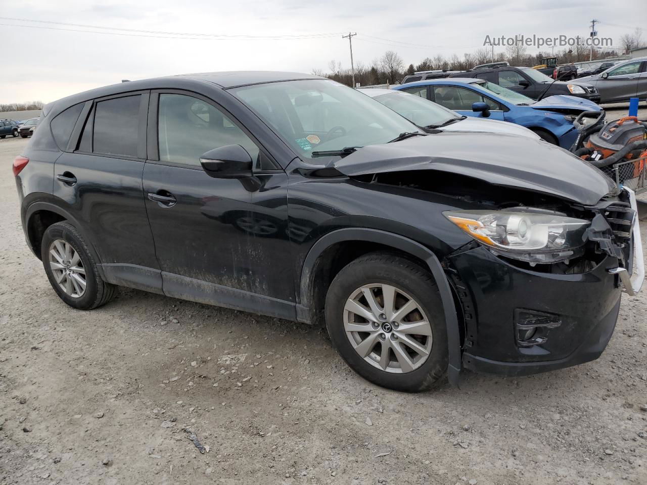 2016 Mazda Cx-5 Touring Black vin: JM3KE4CY4G0830890