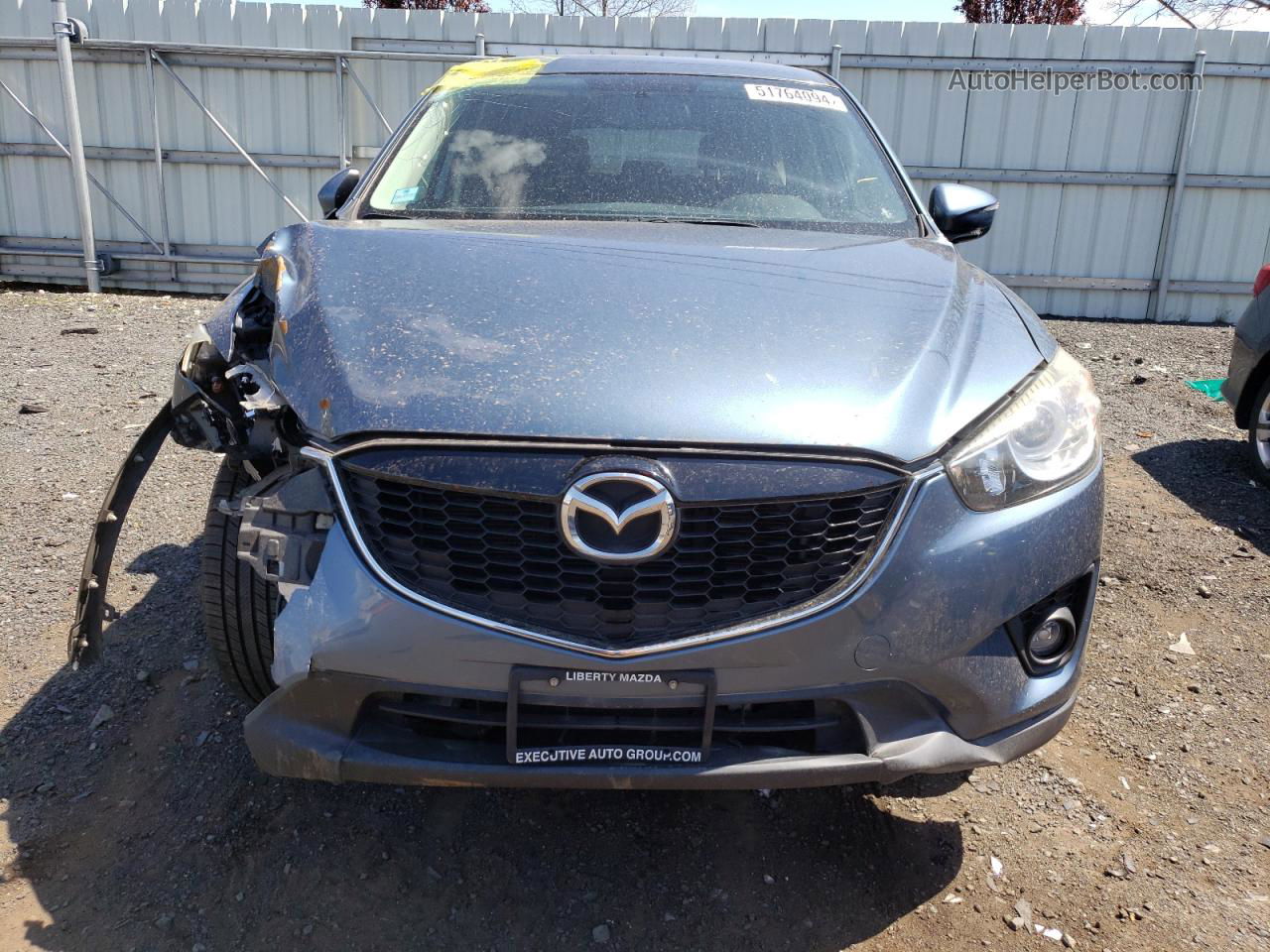 2015 Mazda Cx-5 Touring Blue vin: JM3KE4CY5F0447443