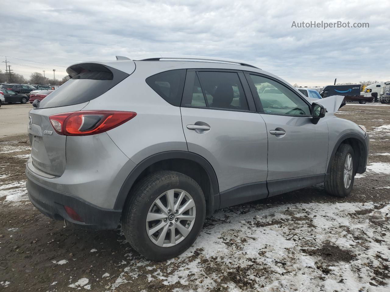 2015 Mazda Cx-5 Touring Silver vin: JM3KE4CY5F0459365