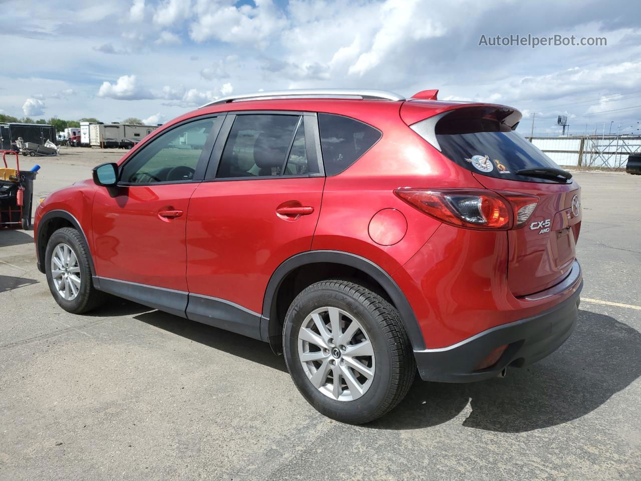 2015 Mazda Cx-5 Touring Красный vin: JM3KE4CY5F0503378