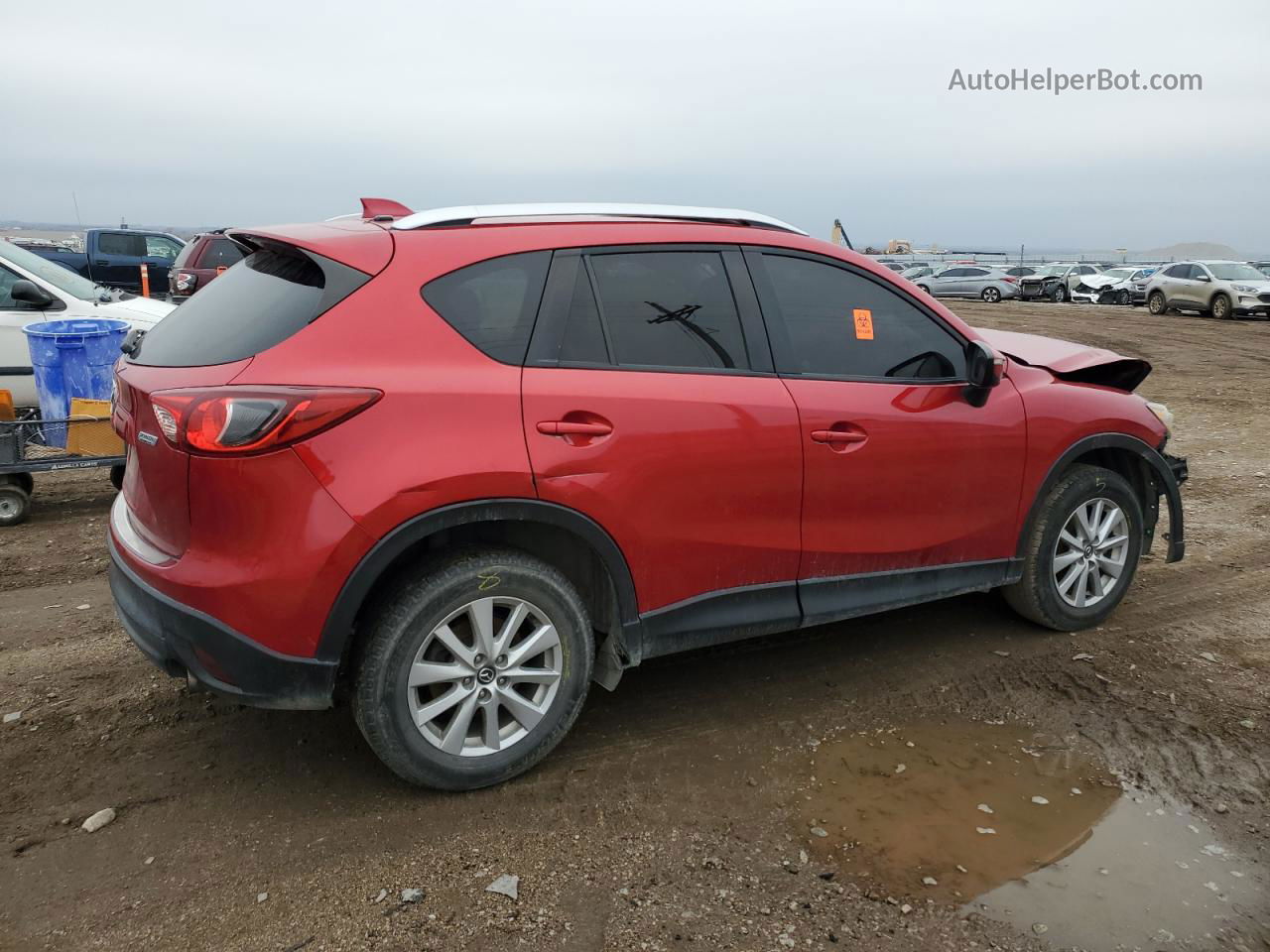 2015 Mazda Cx-5 Touring Красный vin: JM3KE4CY5F0534825