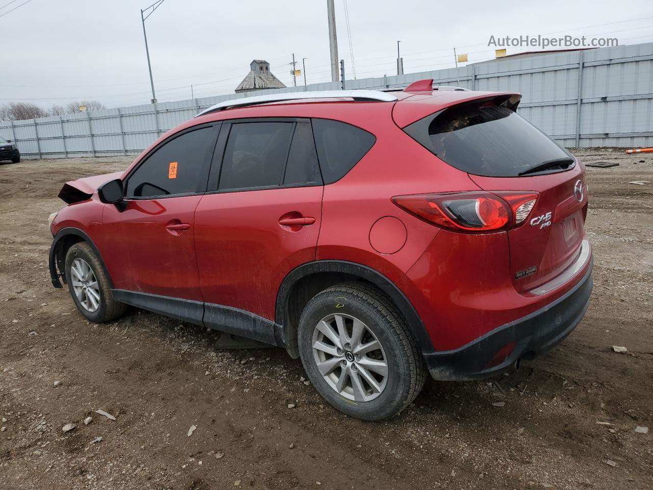 2015 Mazda Cx-5 Touring Red vin: JM3KE4CY5F0534825