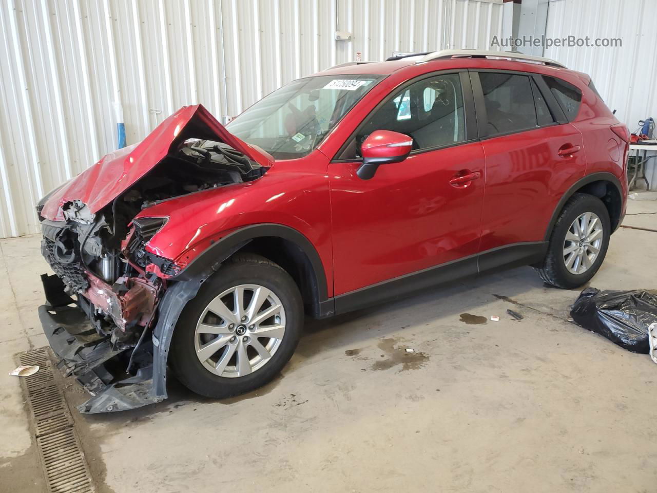 2015 Mazda Cx-5 Touring Red vin: JM3KE4CY5F0536977