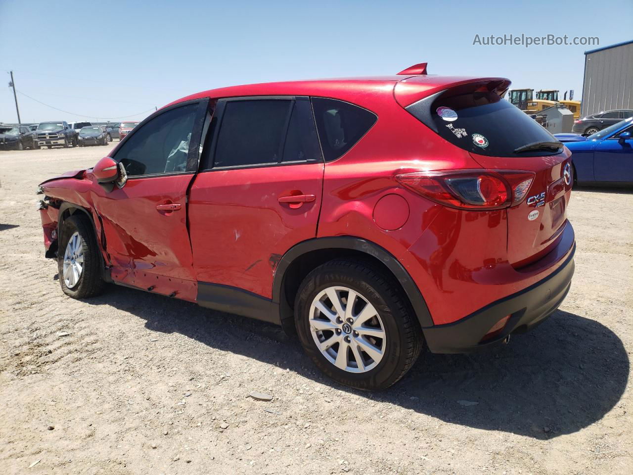 2016 Mazda Cx-5 Touring Red vin: JM3KE4CY5G0672950