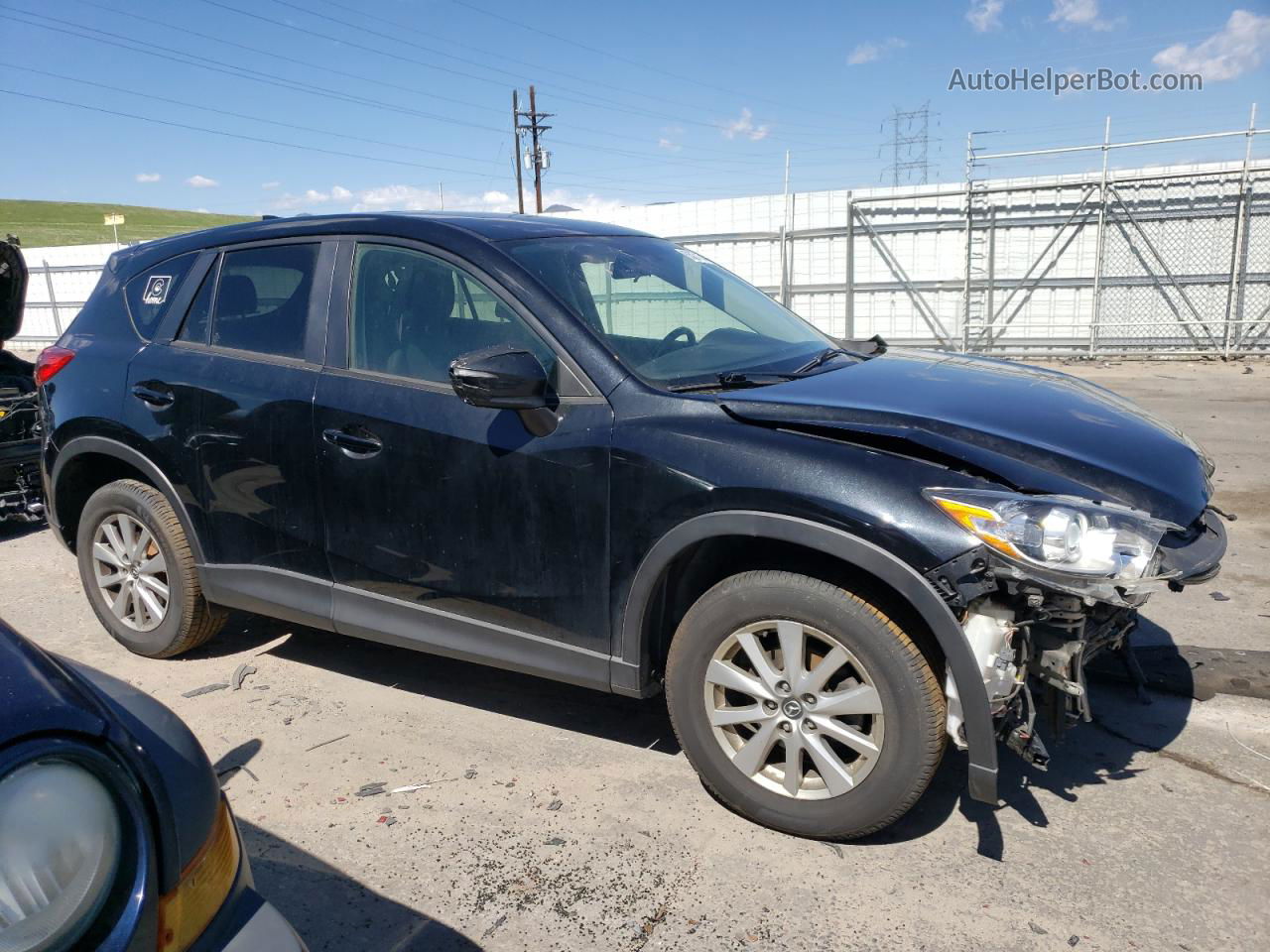 2016 Mazda Cx-5 Touring Black vin: JM3KE4CY5G0894629