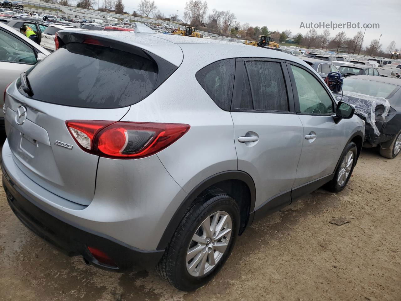 2016 Mazda Cx-5 Touring Silver vin: JM3KE4CY5G0918878