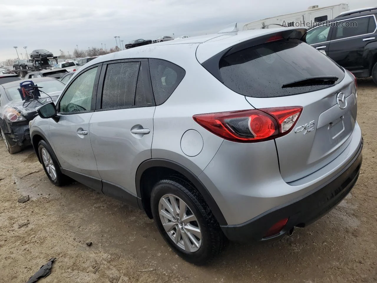 2016 Mazda Cx-5 Touring Silver vin: JM3KE4CY5G0918878