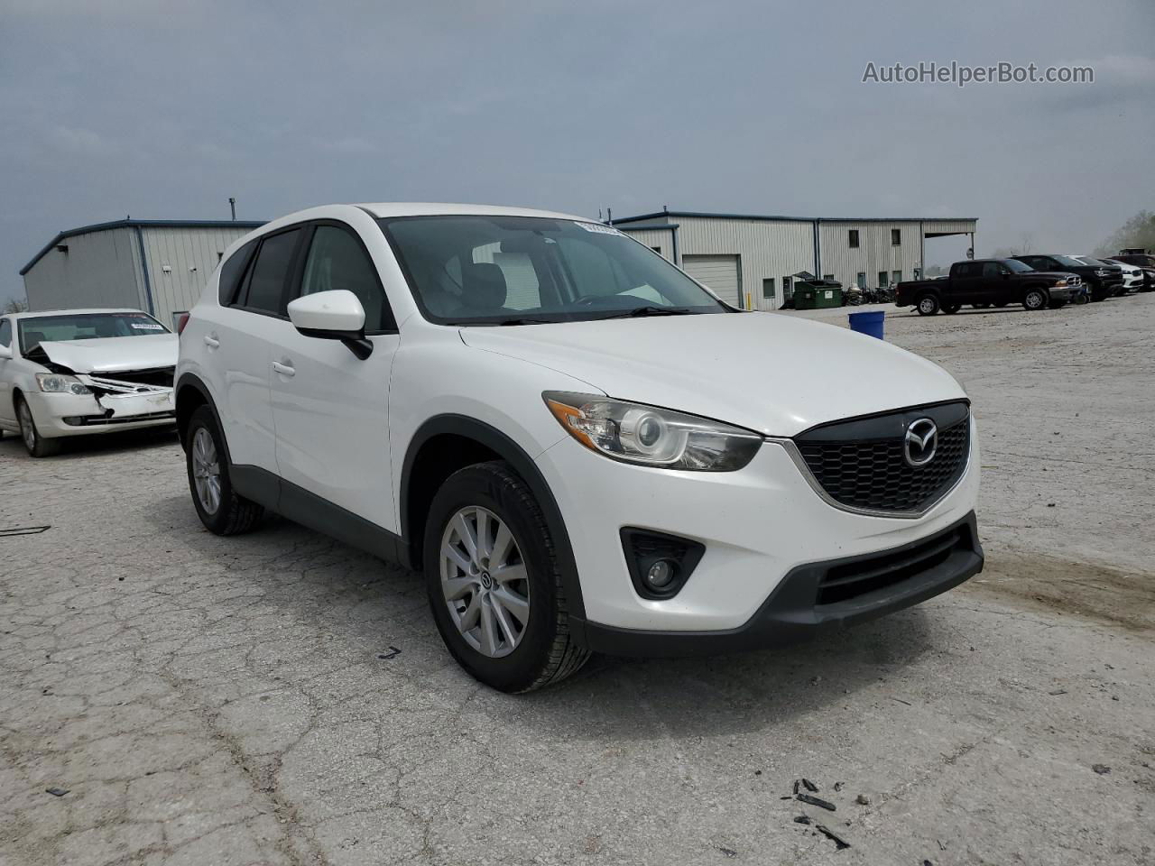 2015 Mazda Cx-5 Touring Белый vin: JM3KE4CY6F0452411