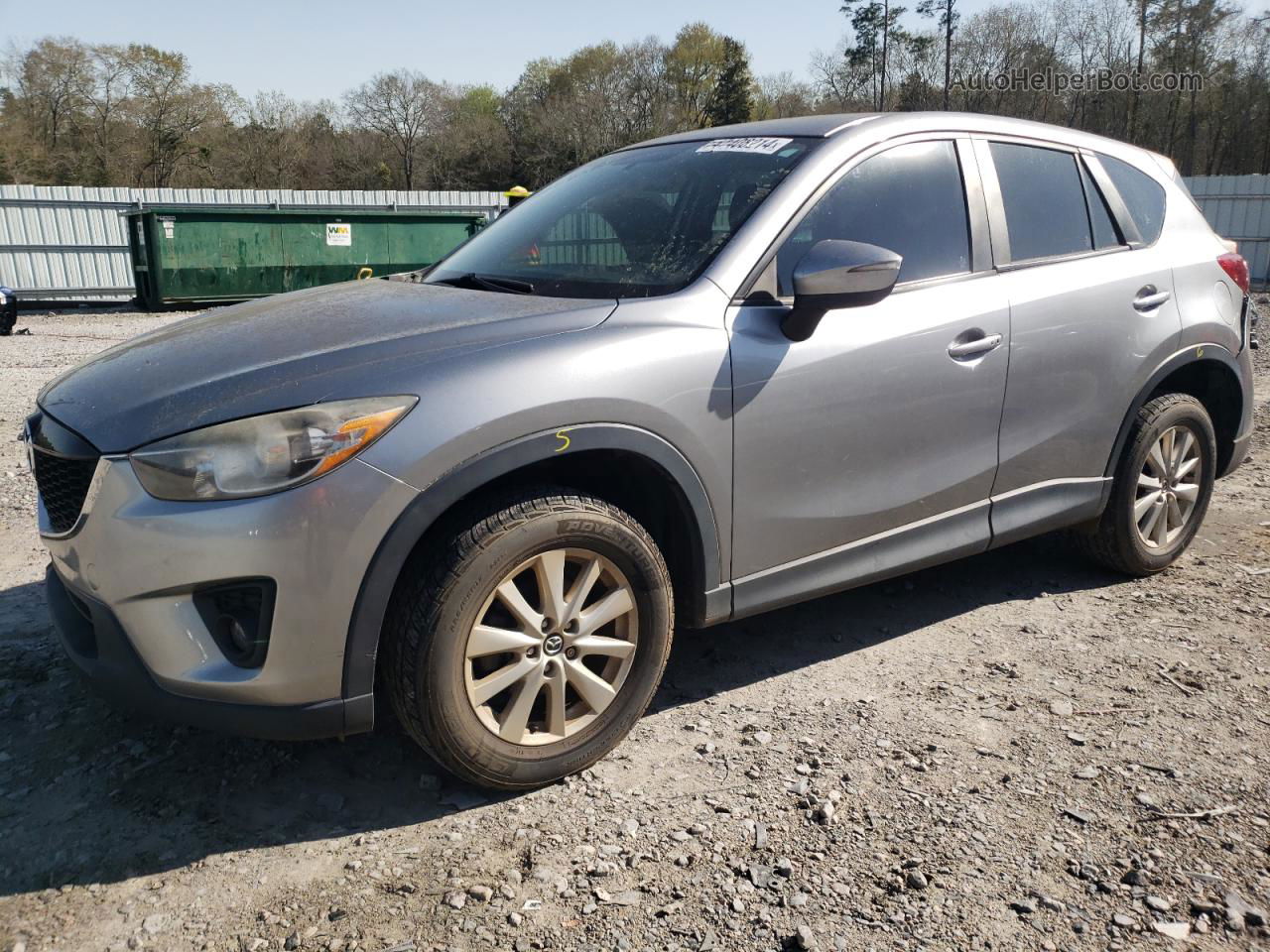 2015 Mazda Cx-5 Touring Gray vin: JM3KE4CY6F0474473