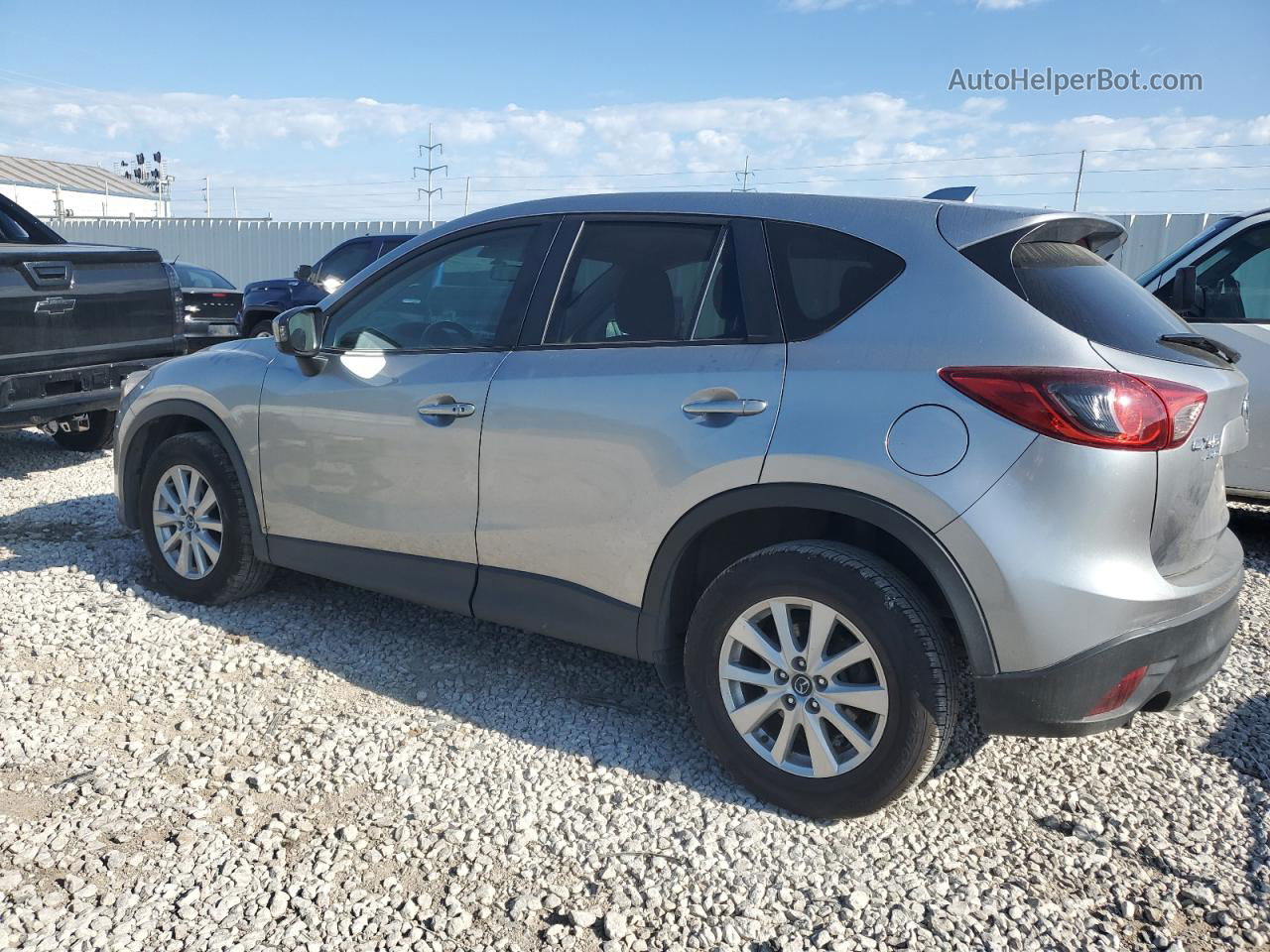 2015 Mazda Cx-5 Touring Gray vin: JM3KE4CY7F0436332