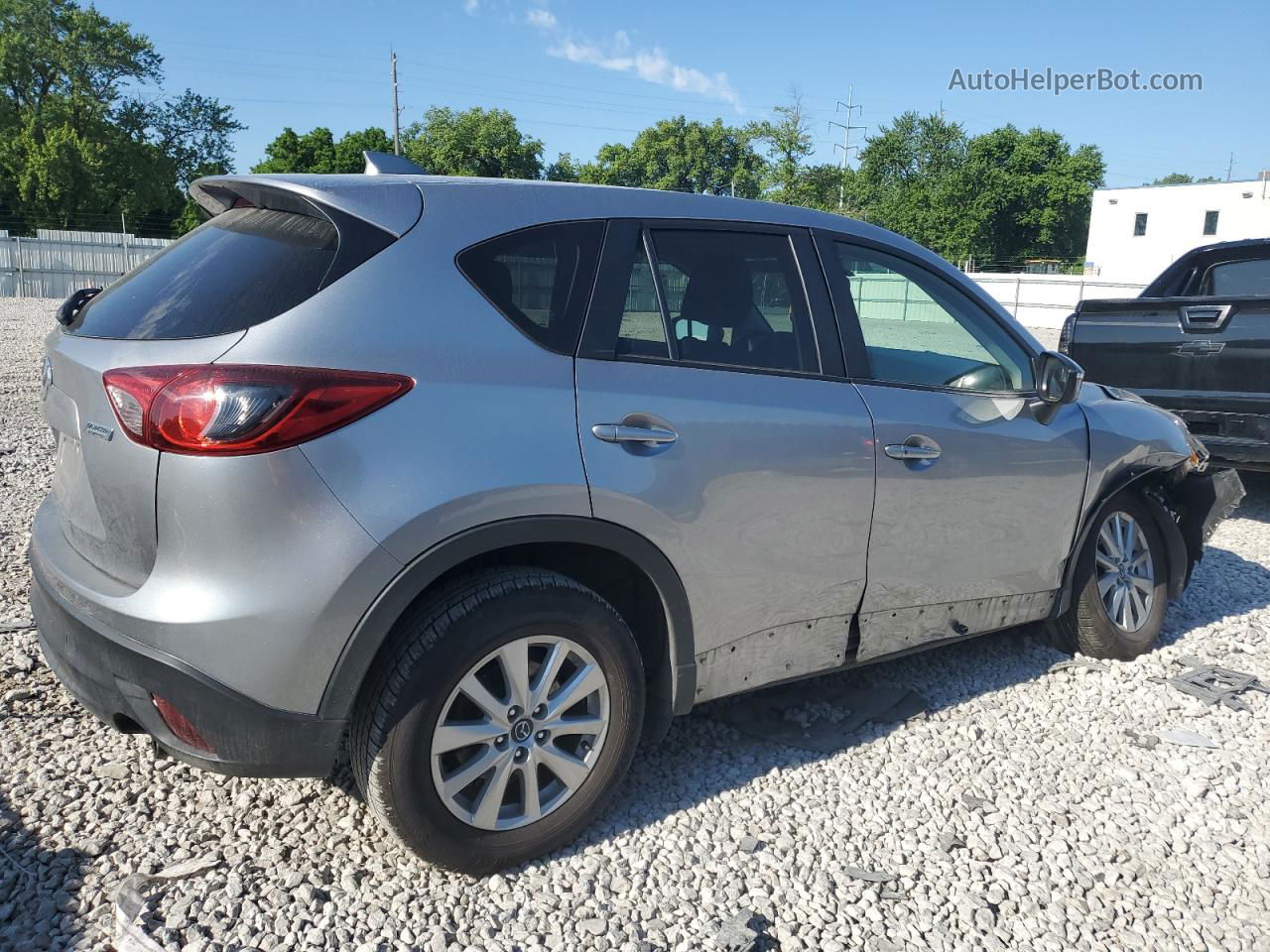 2015 Mazda Cx-5 Touring Gray vin: JM3KE4CY7F0436332