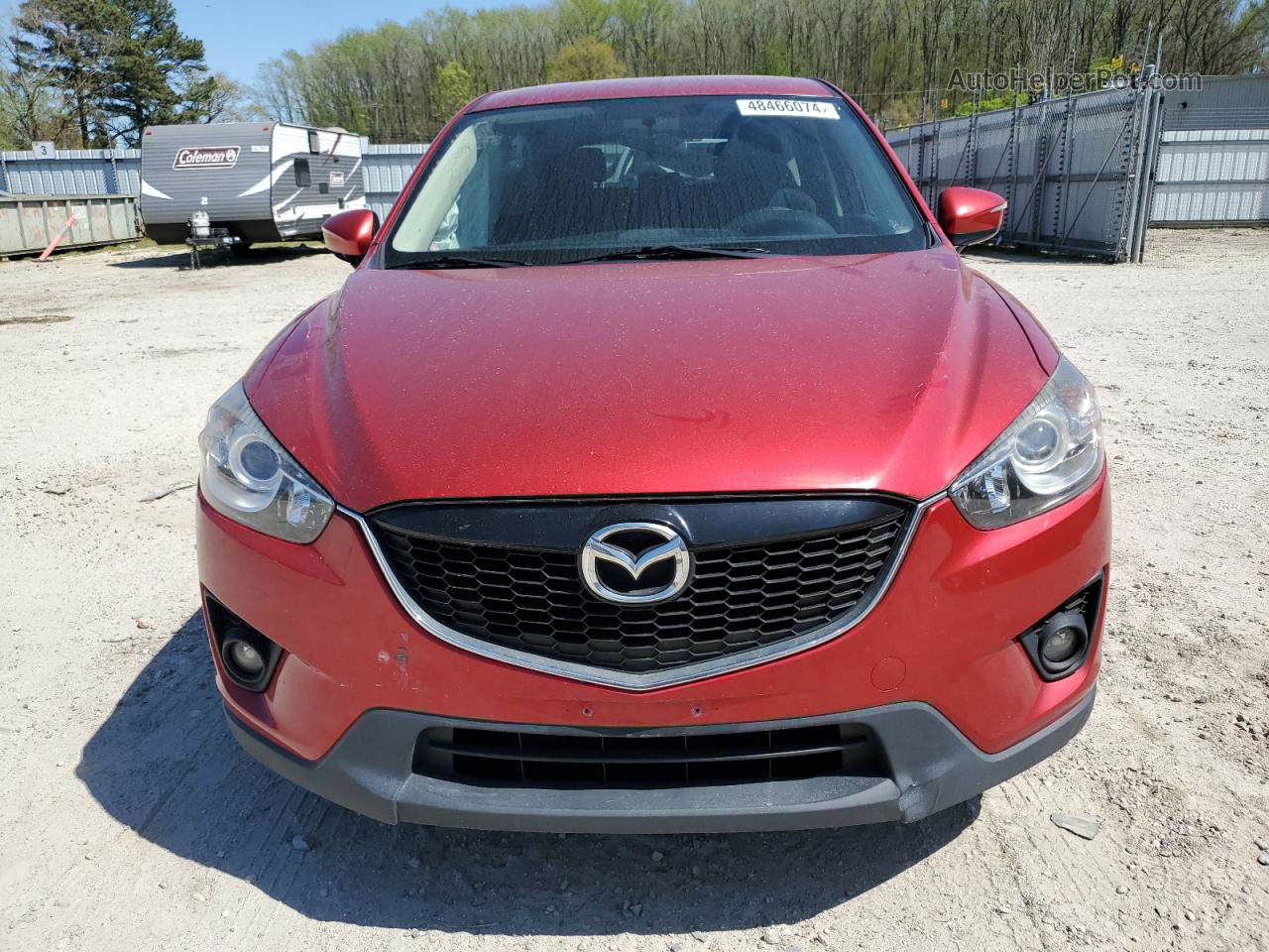 2015 Mazda Cx-5 Touring Red vin: JM3KE4CY7F0481125