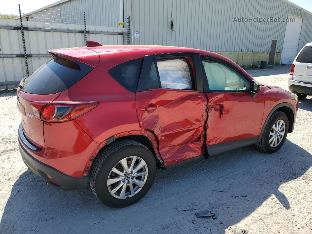 2015 Mazda Cx-5 Touring Red vin: JM3KE4CY7F0481125