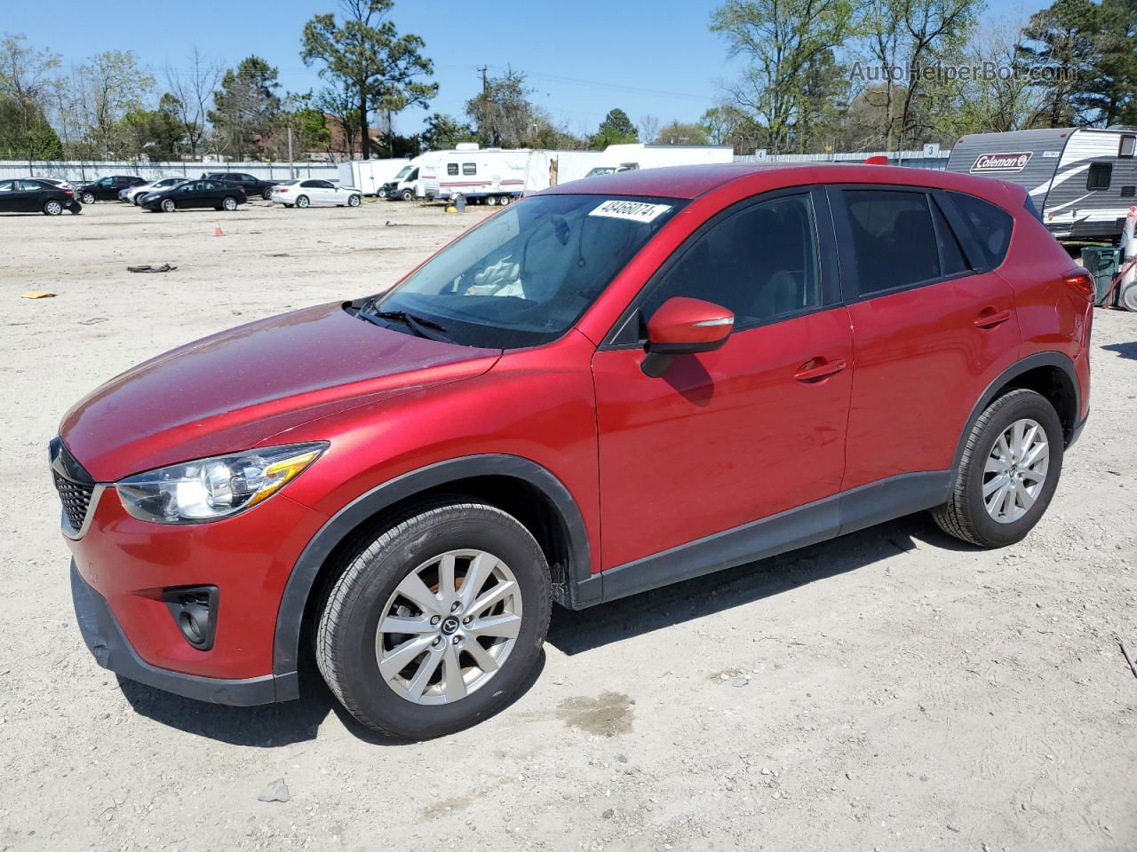 2015 Mazda Cx-5 Touring Red vin: JM3KE4CY7F0481125