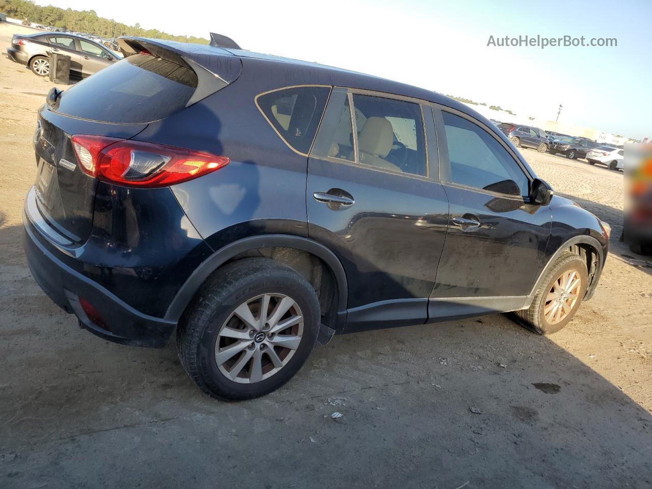 2015 Mazda Cx-5 Touring Синий vin: JM3KE4CY7F0492836