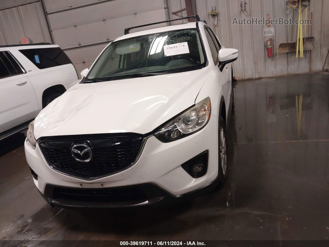 2015 Mazda Cx-5 Touring White vin: JM3KE4CY7F0496708