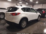 2015 Mazda Cx-5 Touring White vin: JM3KE4CY7F0496708