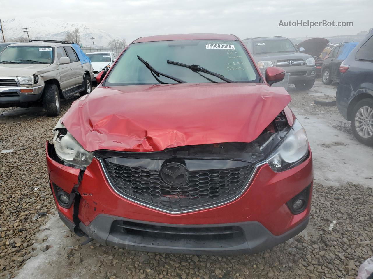 2015 Mazda Cx-5 Touring Red vin: JM3KE4CY7F0520201