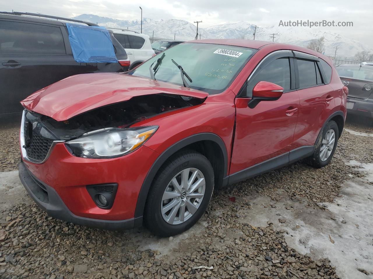 2015 Mazda Cx-5 Touring Red vin: JM3KE4CY7F0520201