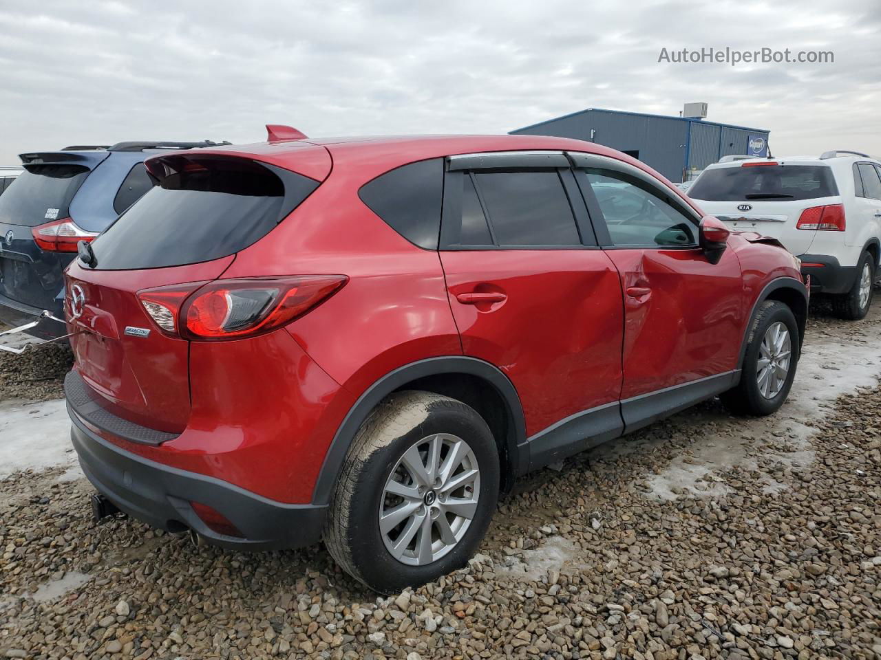 2015 Mazda Cx-5 Touring Red vin: JM3KE4CY7F0520201