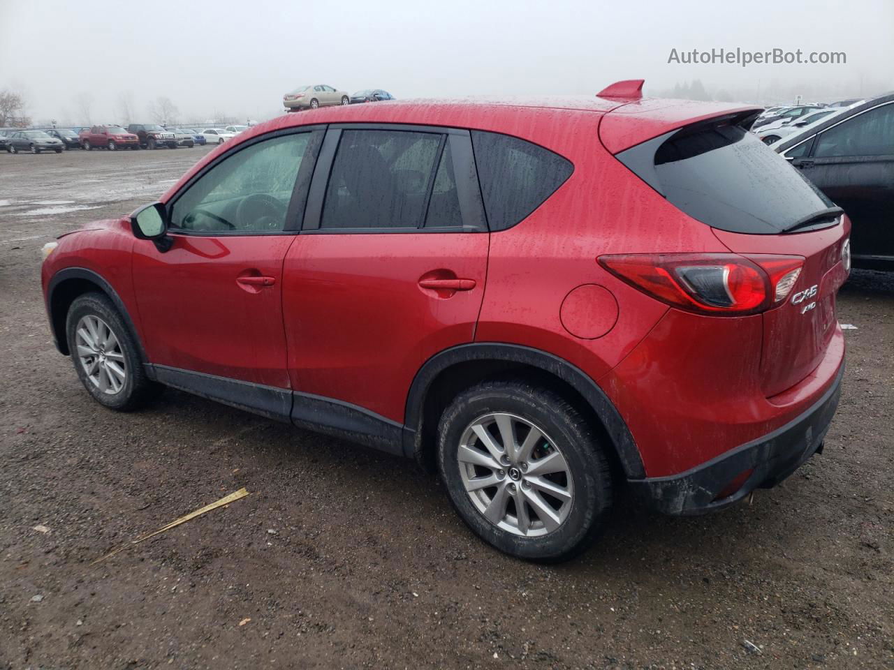 2015 Mazda Cx-5 Touring Red vin: JM3KE4CY7F0520389