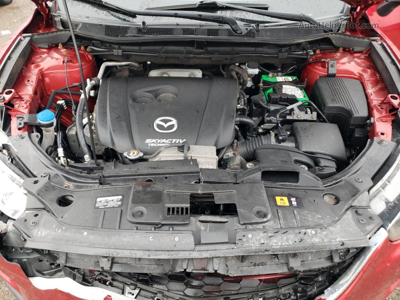 2015 Mazda Cx-5 Touring Red vin: JM3KE4CY7F0520389