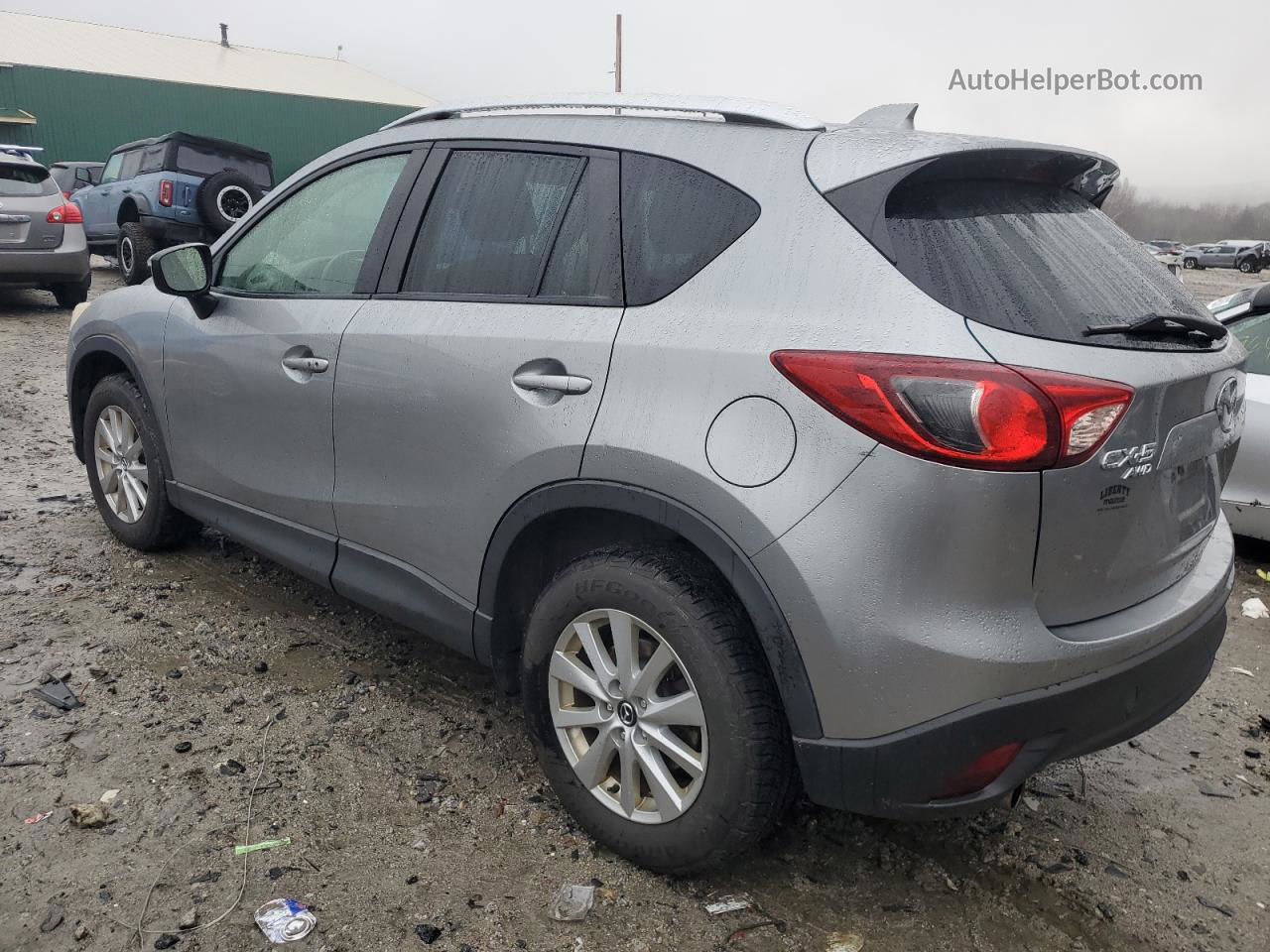 2015 Mazda Cx-5 Touring Gray vin: JM3KE4CY7F0550041