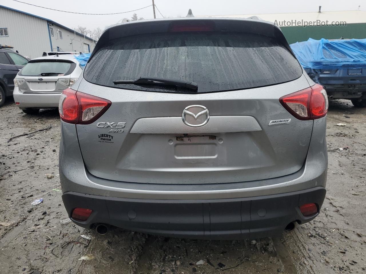 2015 Mazda Cx-5 Touring Серый vin: JM3KE4CY7F0550041