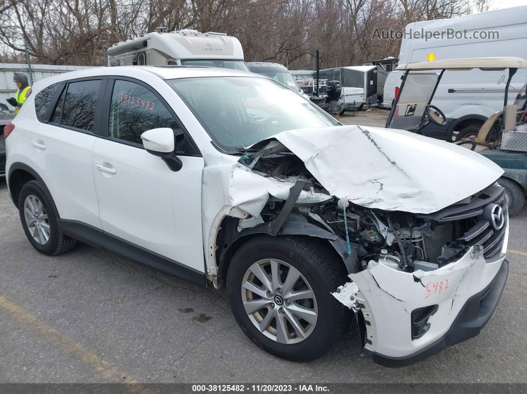 2016 Mazda Cx-5 Touring White vin: JM3KE4CY7G0602026