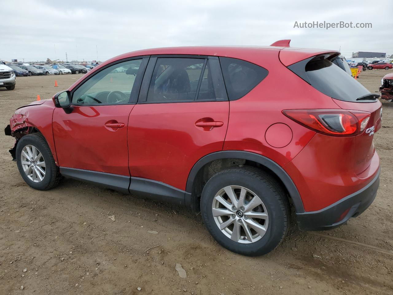 2015 Mazda Cx-5 Touring Red vin: JM3KE4CY8F0431396