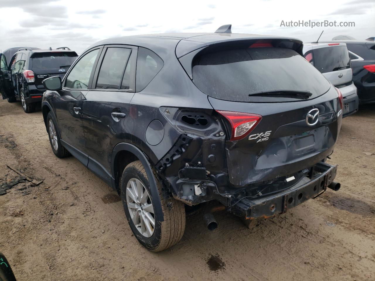 2015 Mazda Cx-5 Touring Угольный vin: JM3KE4CY8F0481361