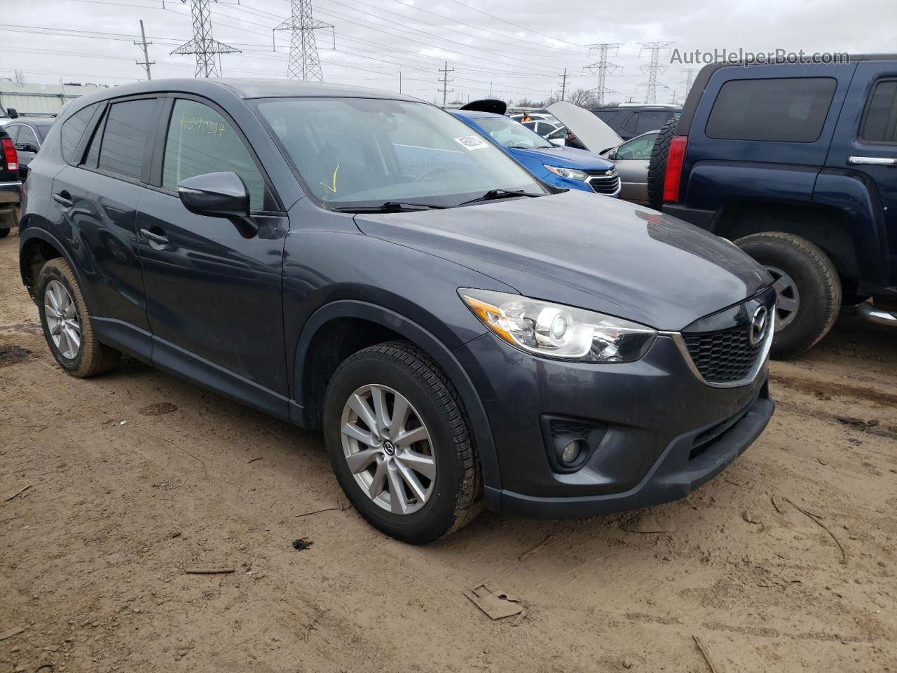 2015 Mazda Cx-5 Touring Угольный vin: JM3KE4CY8F0481361