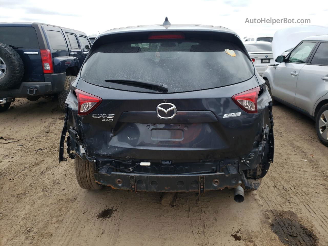 2015 Mazda Cx-5 Touring Charcoal vin: JM3KE4CY8F0481361