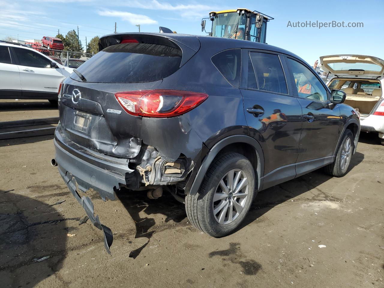 2015 Mazda Cx-5 Touring Серый vin: JM3KE4CY8F0495101