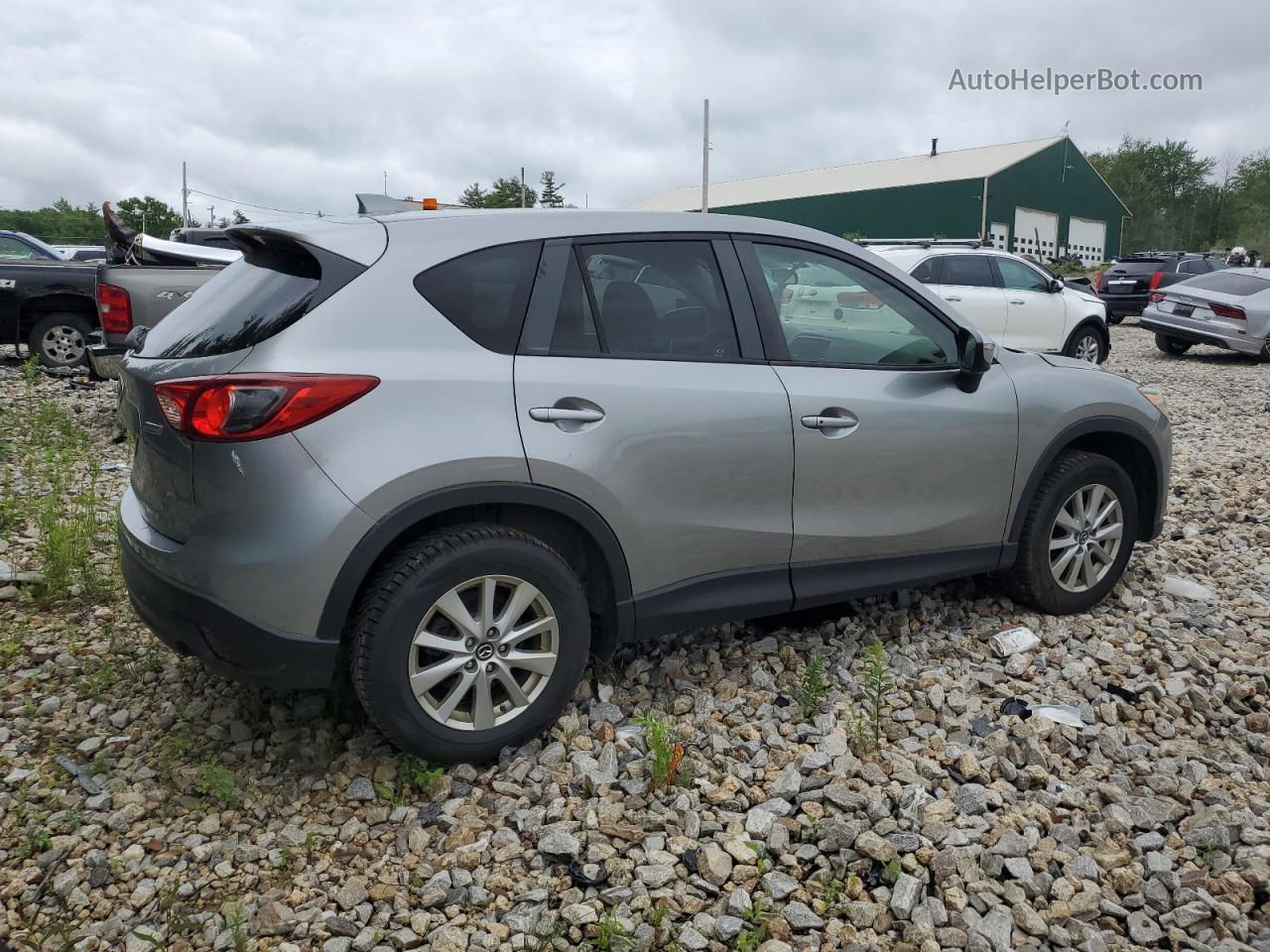 2015 Mazda Cx-5 Touring Silver vin: JM3KE4CY8F0507067