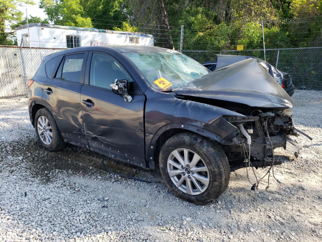 2015 Mazda Cx-5 Touring Gray vin: JM3KE4CY8F0523172