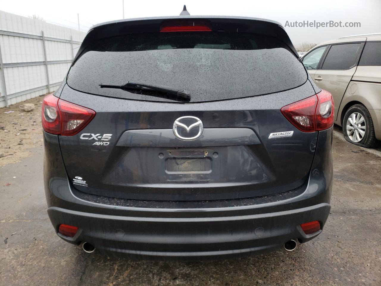 2016 Mazda Cx-5 Touring Угольный vin: JM3KE4CY8G0642101