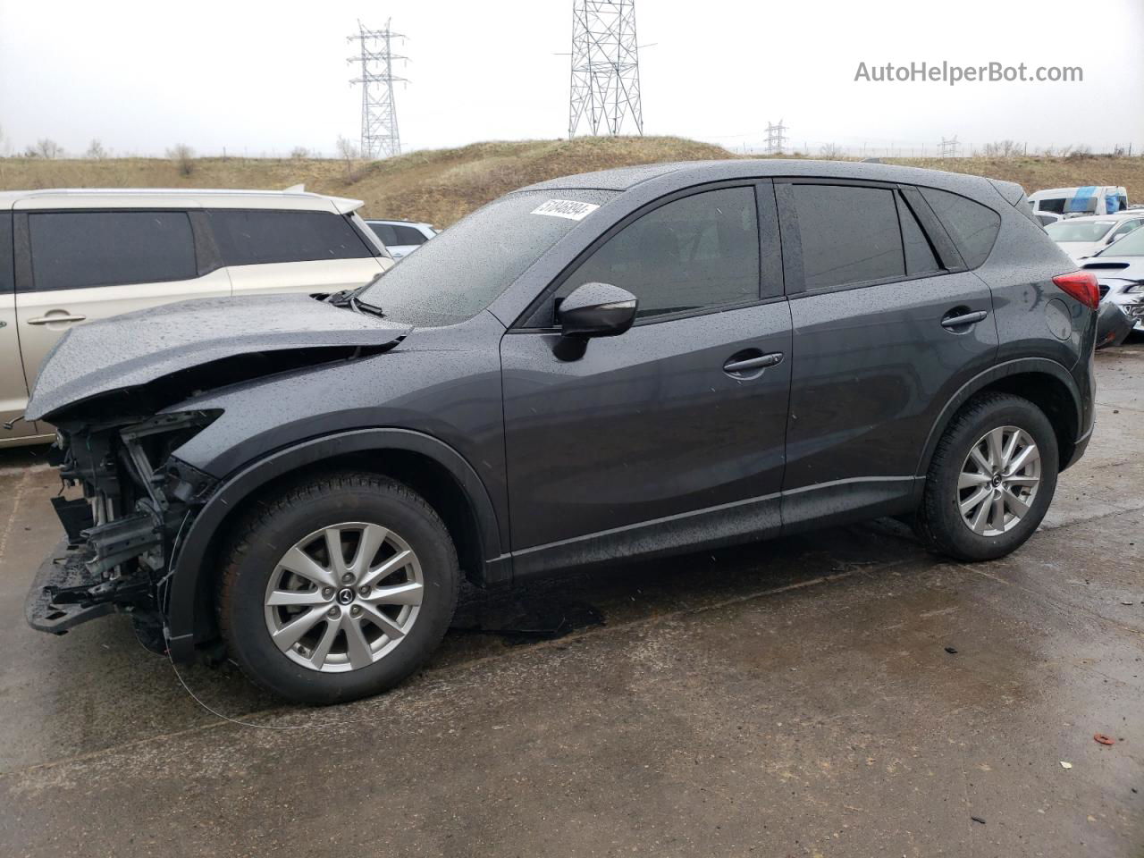 2016 Mazda Cx-5 Touring Charcoal vin: JM3KE4CY8G0642101