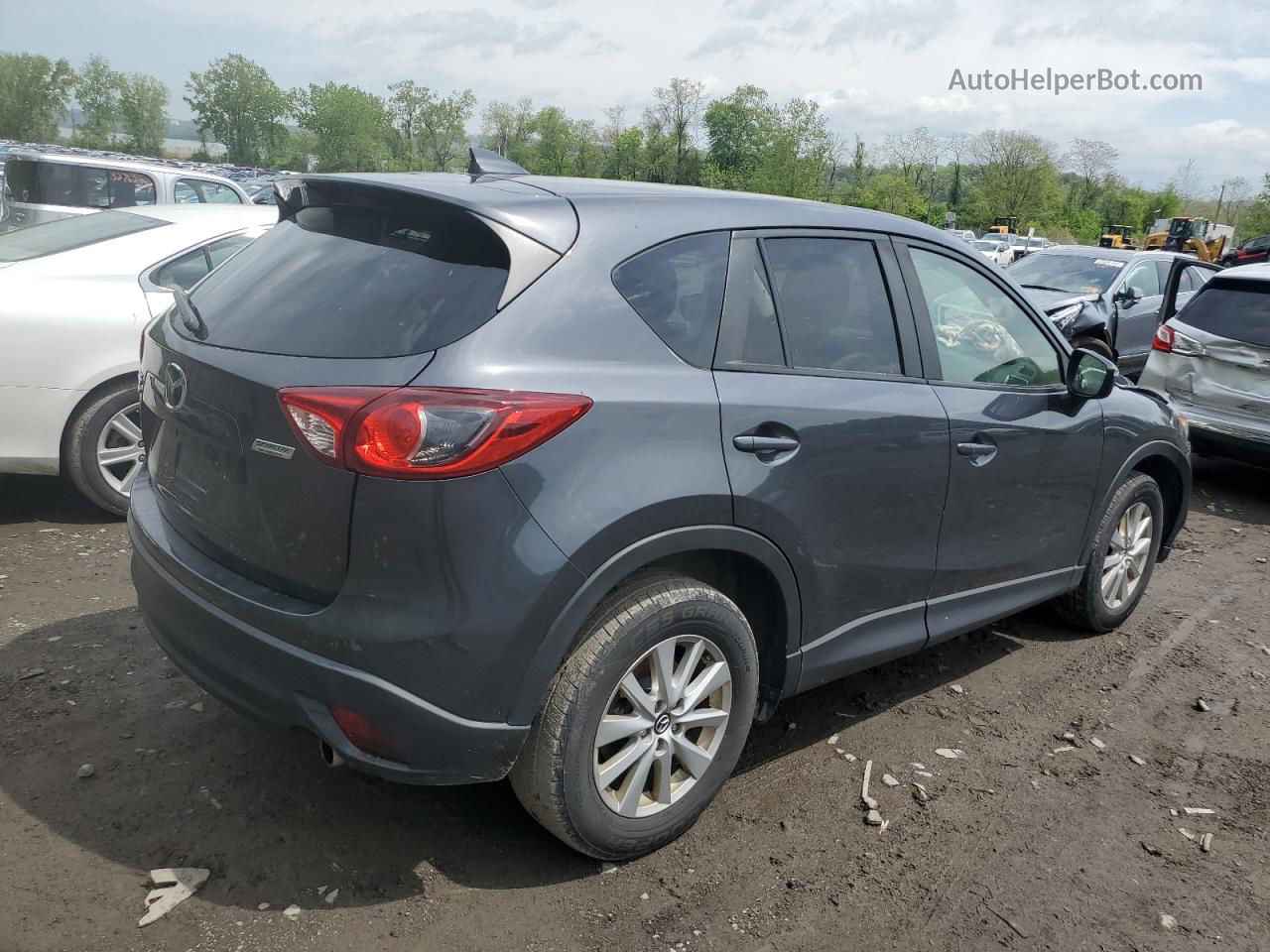 2016 Mazda Cx-5 Touring Gray vin: JM3KE4CY8G0846025