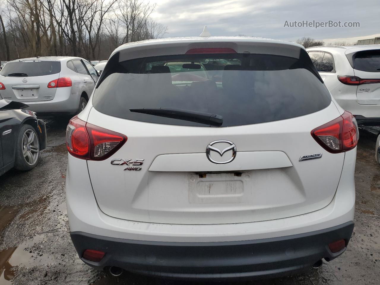 2016 Mazda Cx-5 Touring Белый vin: JM3KE4CY8G0890719