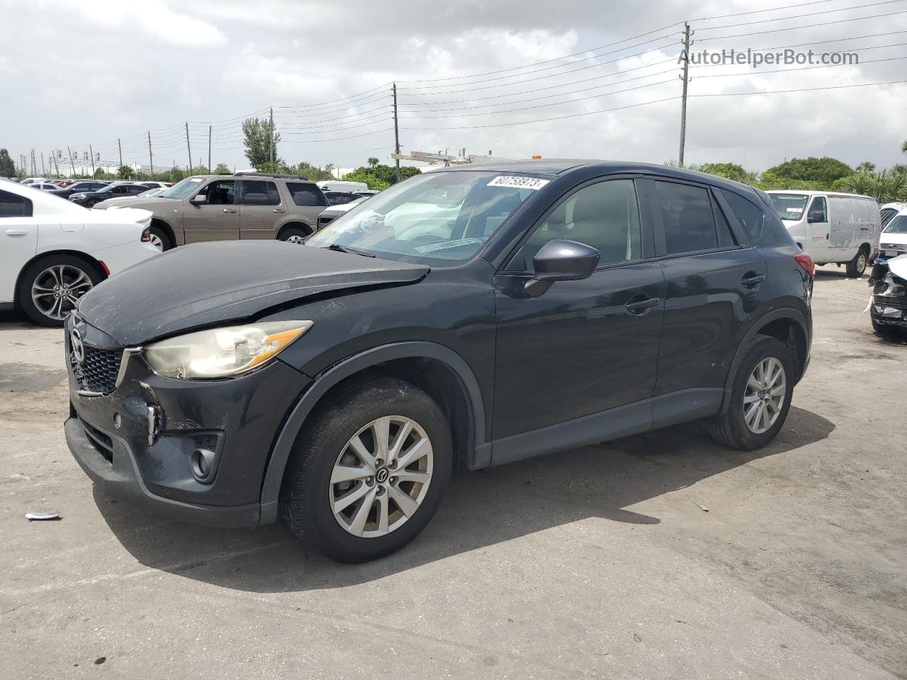 2015 Mazda Cx-5 Touring Black vin: JM3KE4CY9F0447784