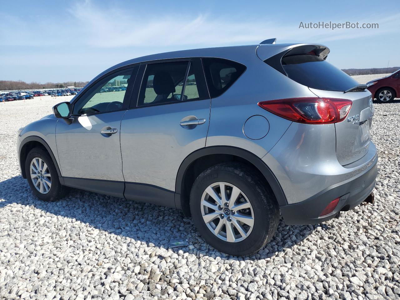 2015 Mazda Cx-5 Touring Silver vin: JM3KE4CY9F0456372