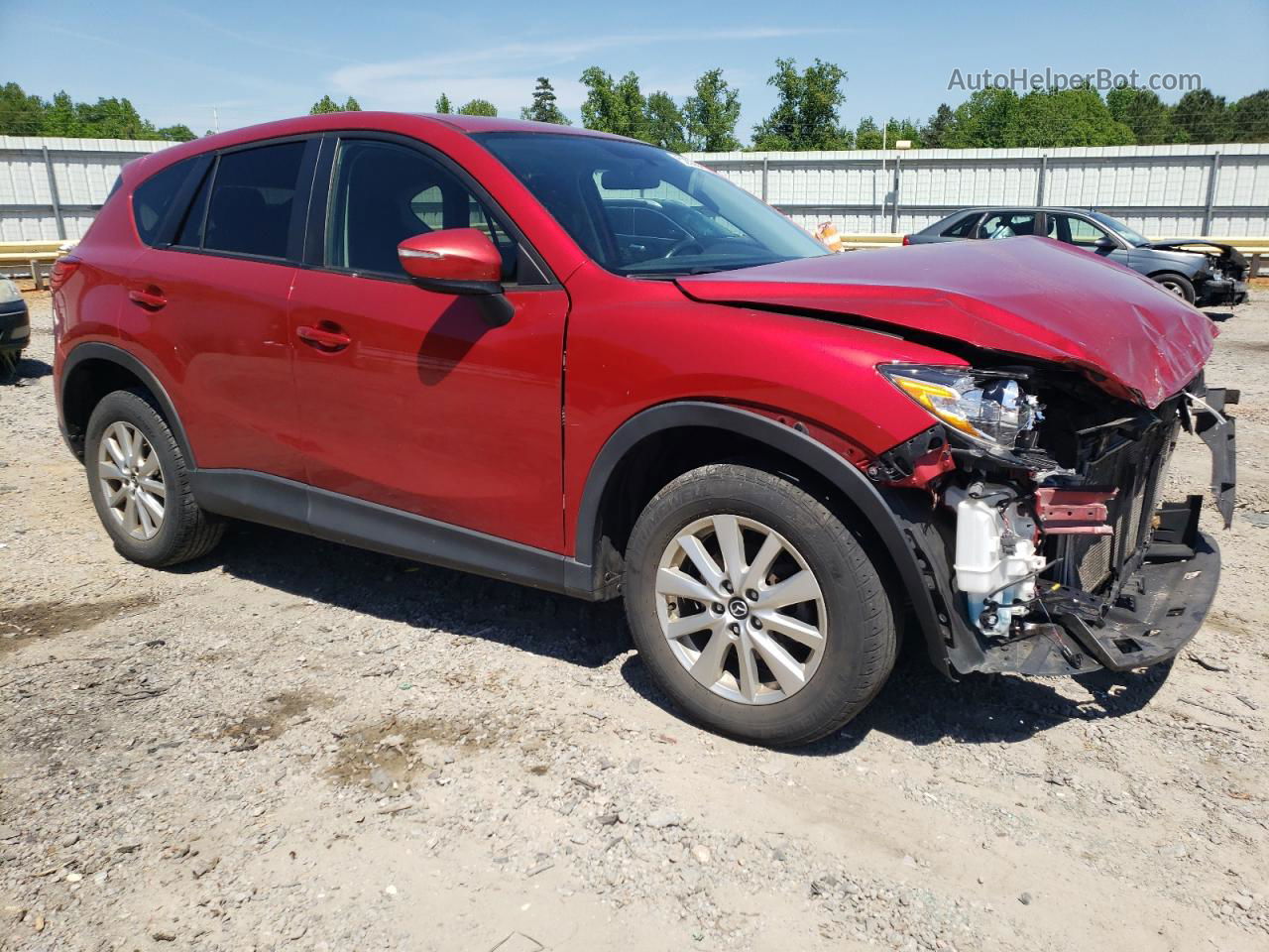 2016 Mazda Cx-5 Touring Red vin: JM3KE4CY9G0874853