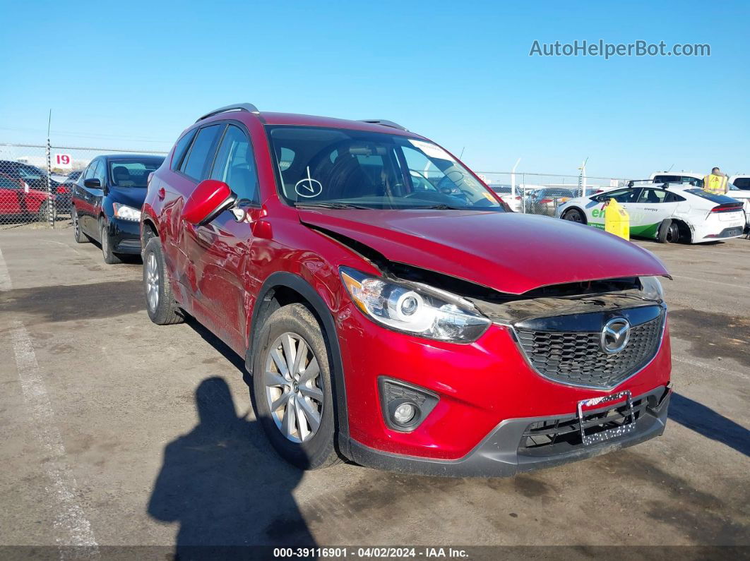 2015 Mazda Cx-5 Touring Красный vin: JM3KE4CYXF0451861