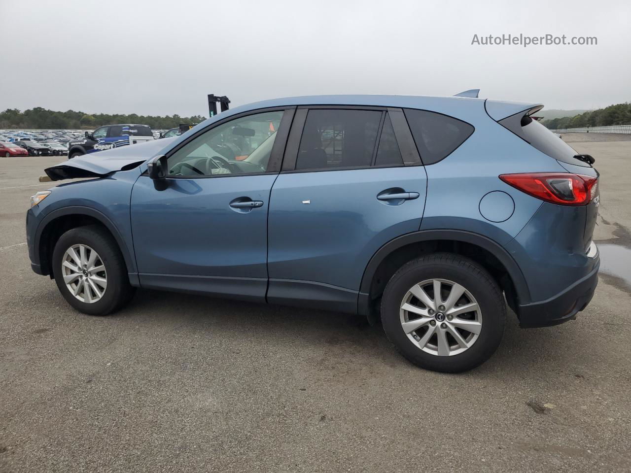 2016 Mazda Cx-5 Touring Blue vin: JM3KE4CYXG0696502