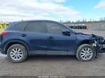 2016 Mazda Cx-5 Touring Blue vin: JM3KE4CYXG0812524