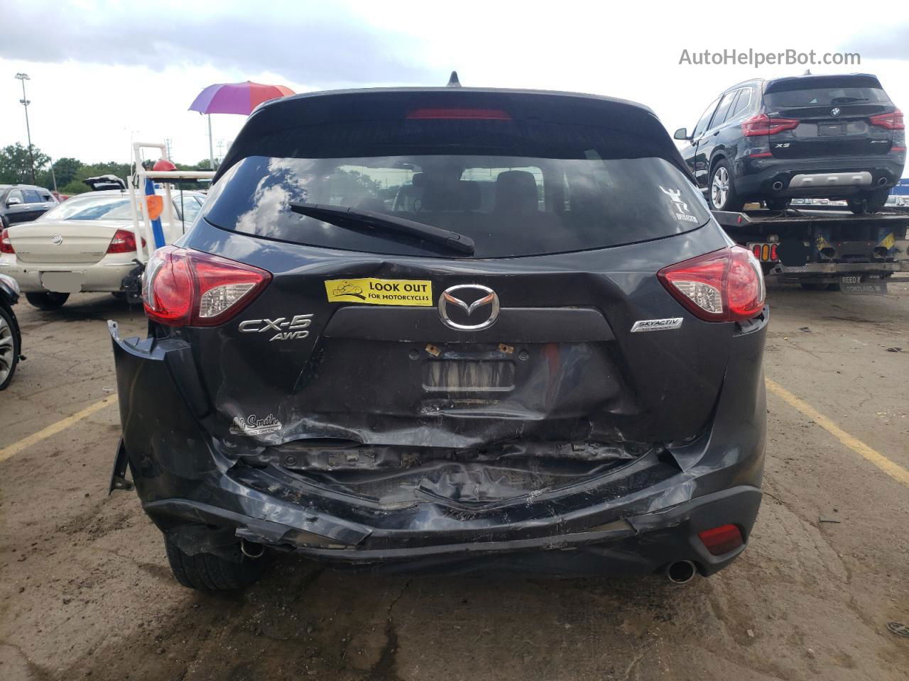 2015 Mazda Cx-5 Gt Charcoal vin: JM3KE4DY0F0432900