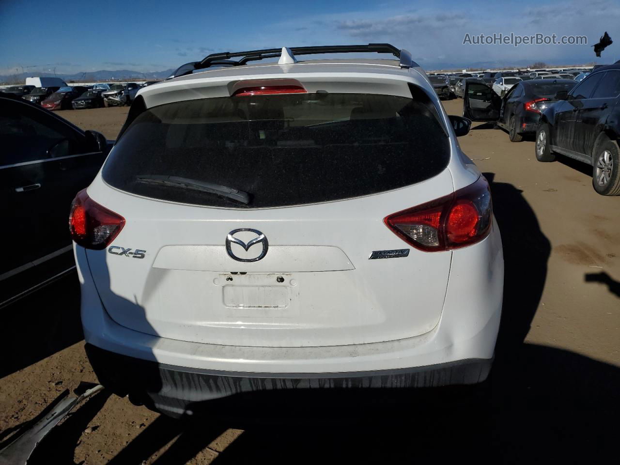 2015 Mazda Cx-5 Gt Белый vin: JM3KE4DY0F0460955