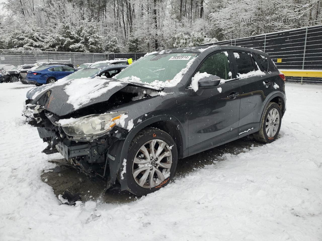 2015 Mazda Cx-5 Gt Gray vin: JM3KE4DY0F0480106