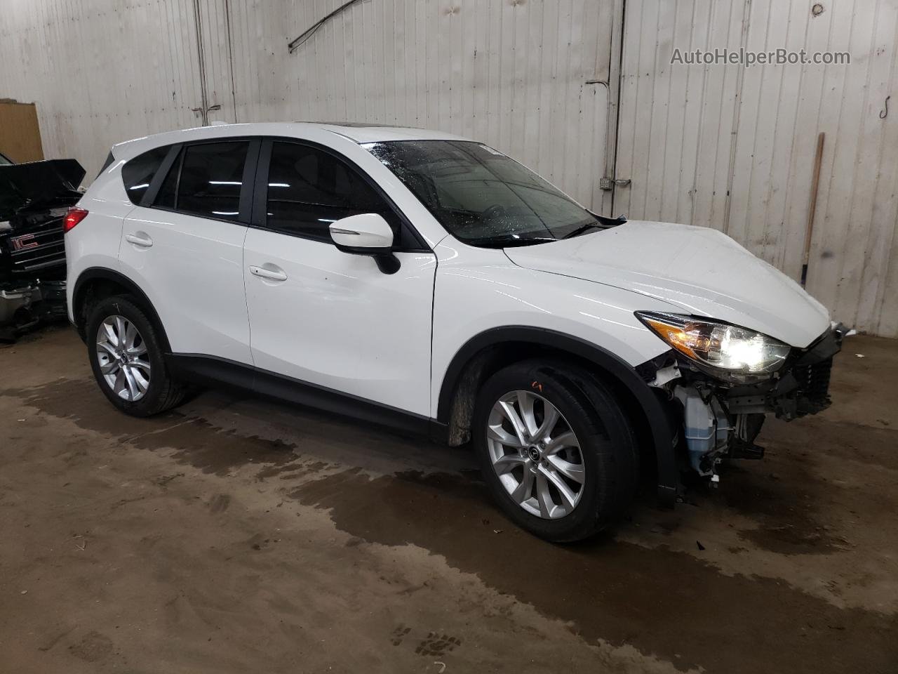 2015 Mazda Cx-5 Gt White vin: JM3KE4DY0F0504470